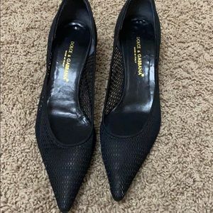 Dolce & Gabbana Black Heels sz. 39.5 ( 9.5)